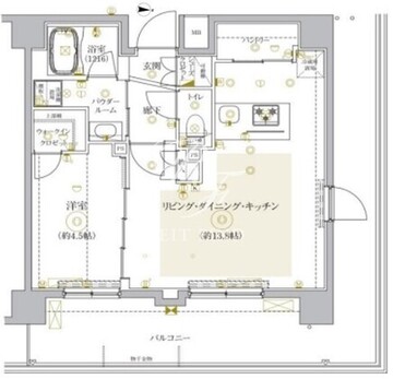 セジョリ墨田イースト2 506 間取り図