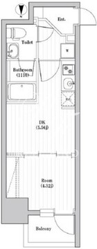 アーバンパーク日暮里 804 間取り図