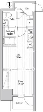 アーバンパーク日暮里 504 間取り図