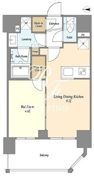 グランカーサ板橋本町 303 間取り図