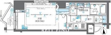 ズーム渋谷笹塚 801 間取り図