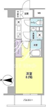 ウィルテラス深川住吉 302 間取り図