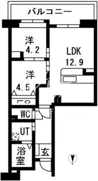 アクティ目黒駅前 1-816 間取り図