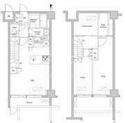 レジデンス桜新町ガーデン 108 間取り図