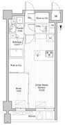 レジデンス桜新町ガーデン 209 間取り図