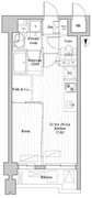 レジデンス桜新町ガーデン 211 間取り図