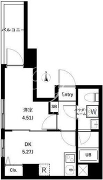 アーバンパーク要町 203 間取り図