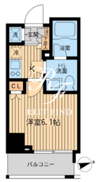 レジデンス大森 903 間取り図