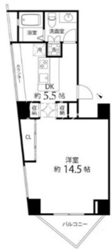 レニール本駒込 1104 間取り図