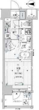 メインステージ浅草入谷2 204 間取り図