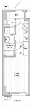 アーバンパーク三ノ輪2 303 間取り図