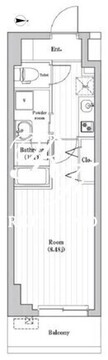 アーバンパーク三ノ輪2 903 間取り図