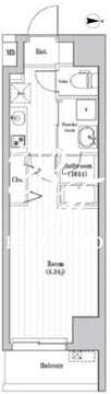 アーバンパーク三ノ輪2 904 間取り図