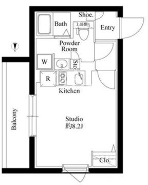 コンポジット経堂 201 間取り図