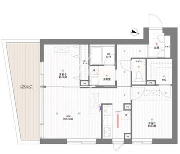 プライムアーバン市谷仲之町 108 間取り図