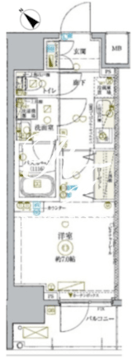 KDXレジデンス池袋ウエスト 301 間取り図