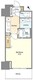 フロンティア新宿タワー 1606 間取り図