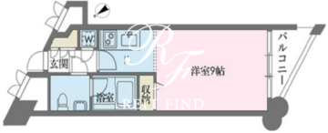 ドゥーエ学芸大学 602 間取り図