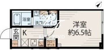 プリマベーラ板橋本町 401 間取り図