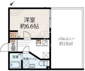 プリマベーラ板橋本町 501 間取り図