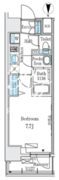 ディームス東陽町2 301 間取り図