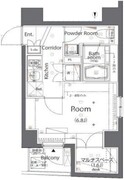 シーフォルム神田 802 間取り図 ?>
