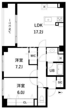 ロイヤルパークスシーサー南千住 201 間取り図