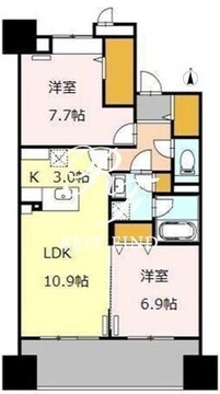 ロイヤルパークスシーサー南千住 212 間取り図