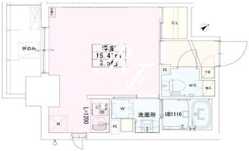 神谷町レジデンス壱番館 304 間取り図