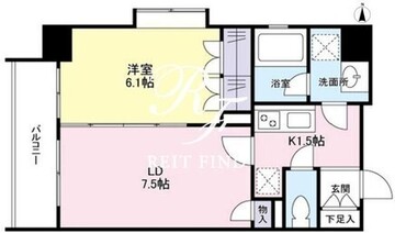 リバーレ池袋 705 間取り図