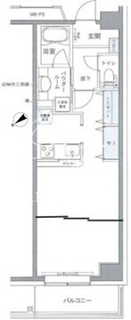 プライムアーバン豊洲 619 間取り図