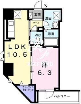 プラザ・デル・ソル本郷 1102 間取り図