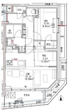 ルネサンスコート学芸大学 103 間取り図