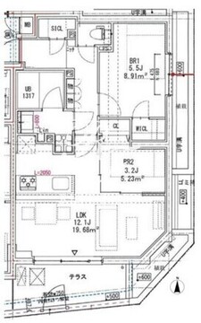 ルネサンスコート学芸大学 203 間取り図