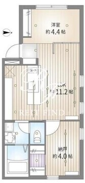 サクラスプリング清澄白河 202 間取り図