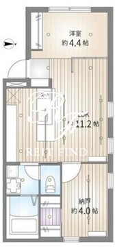 サクラスプリング清澄白河 302 間取り図