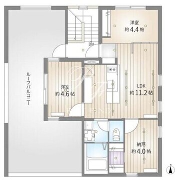 サクラスプリング清澄白河 501 間取り図