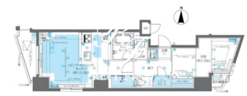 ズーム渋谷笹塚 802 間取り図