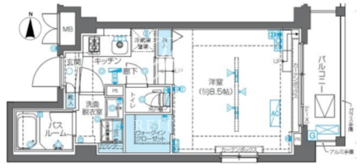 ズーム渋谷笹塚 203 間取り図