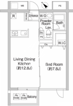 プライムアーバン市谷仲之町 311 間取り図