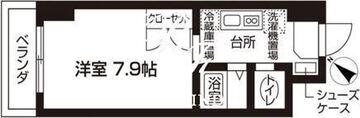 ローズウッド・ハイツ門前仲町 1315 間取り図