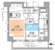 レスピール蓮根 202 間取り図