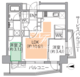 レスピール蓮根 501 間取り図