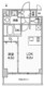 ディームス東陽町2 714 間取り図