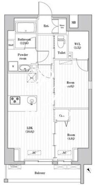 アーバンパーク押上 501 間取り図