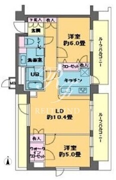 カスタリア目白 801 間取り図