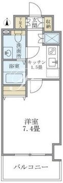 KDX吾妻橋レジデンス 402 間取り図