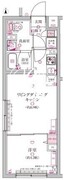 ラフィスタ豪徳寺 307 間取り図