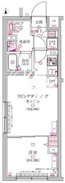 ラフィスタ豪徳寺 307 間取り図