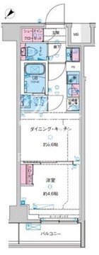 ジェノヴィア鐘ヶ淵 101 間取り図